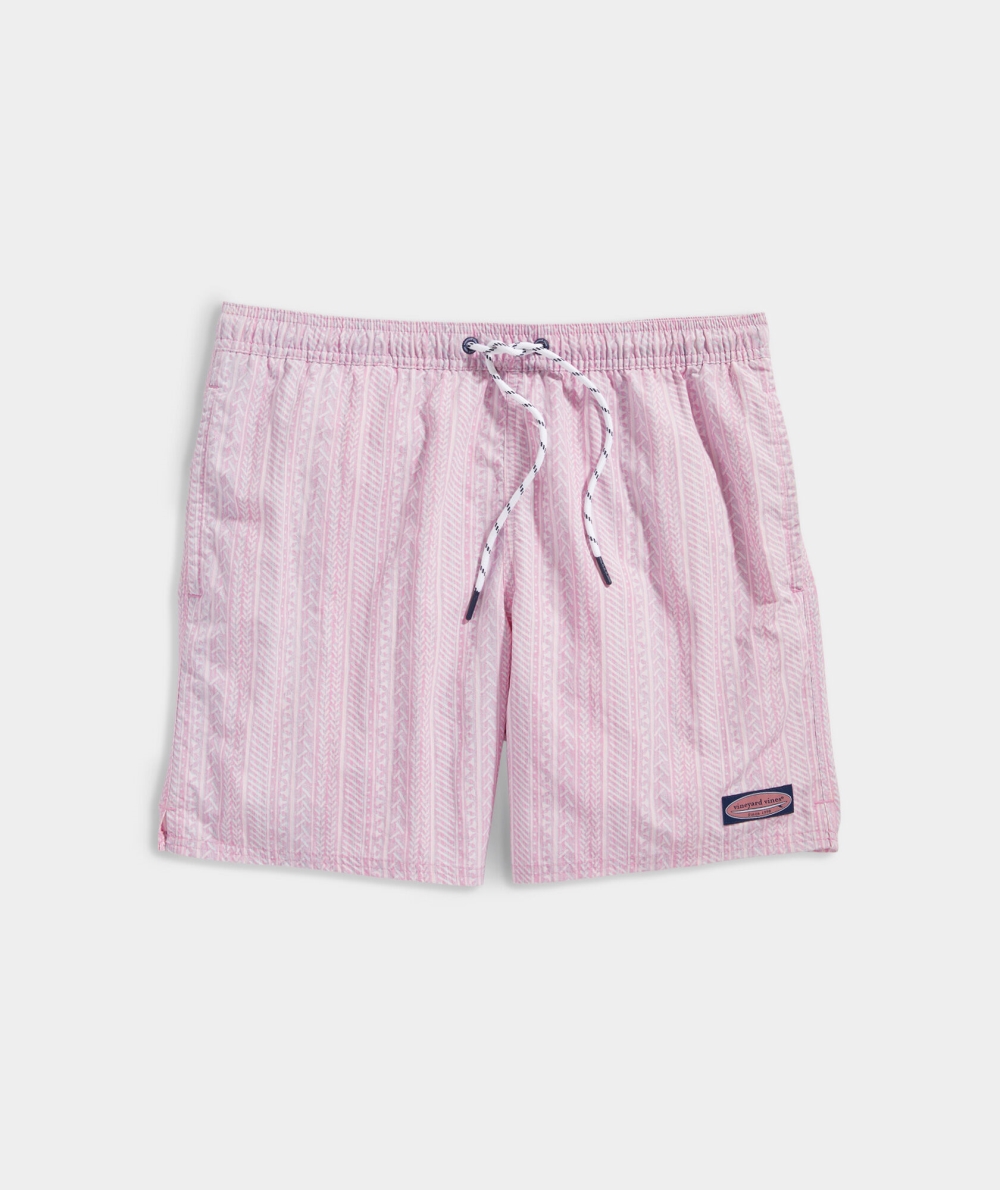 Trajes De Baño Vineyard Vines 7 Inch Island Trunks Hombre Rosas | JWN-345692