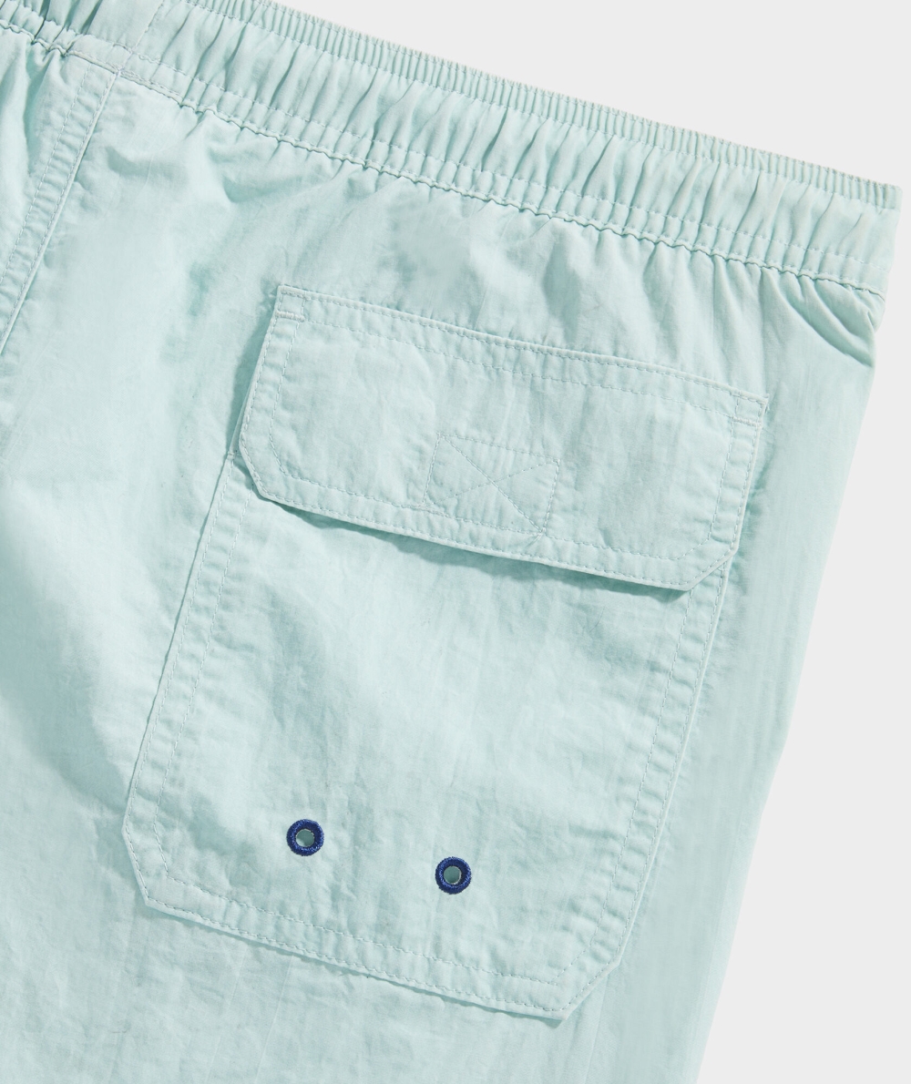 Trajes De Baño Vineyard Vines 7 Inch Island Trunks Hombre Turquesa Claro Azules | OGD-960582