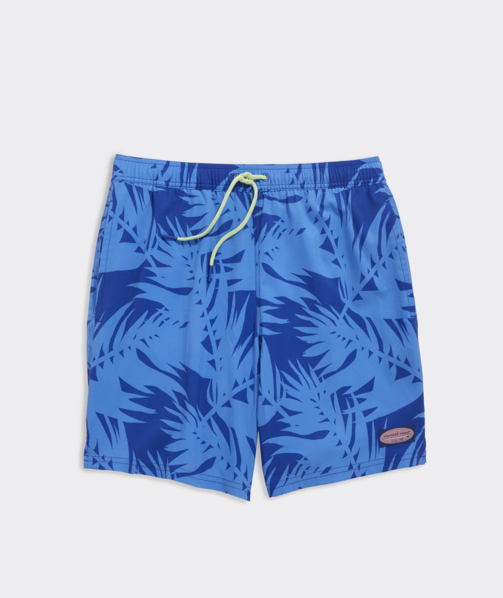 Trajes De Baño Vineyard Vines 7 Inch Printed Chappy Trunks Hombre Azules | GTS-473895