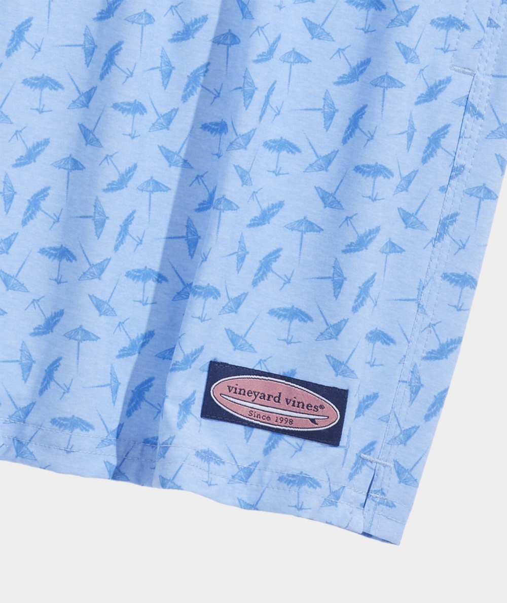 Trajes De Baño Vineyard Vines 7 Inch Printed Chappy Trunks Hombre Turquesa | GYP-581246