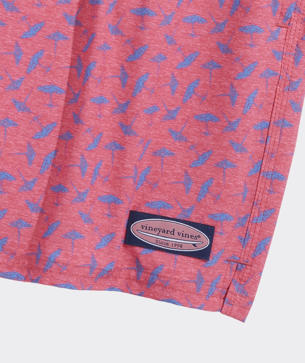 Trajes De Baño Vineyard Vines 7 Inch Printed Chappy Trunks Hombre Rojos | HPJ-257109