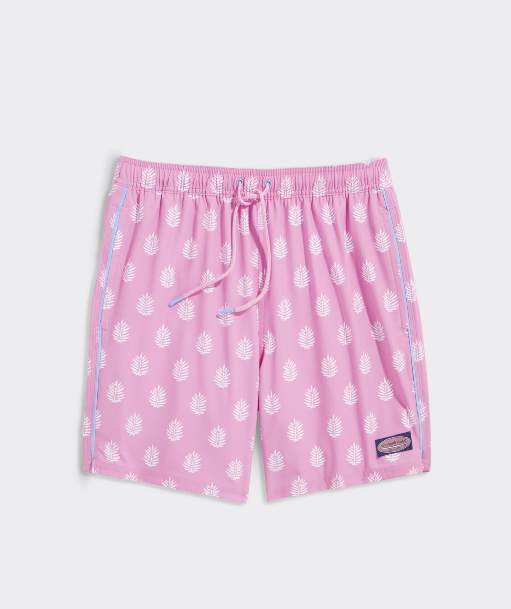 Trajes De Baño Vineyard Vines 7 Inch Printed Chappy Trunks Hombre Rosas | TCS-149283