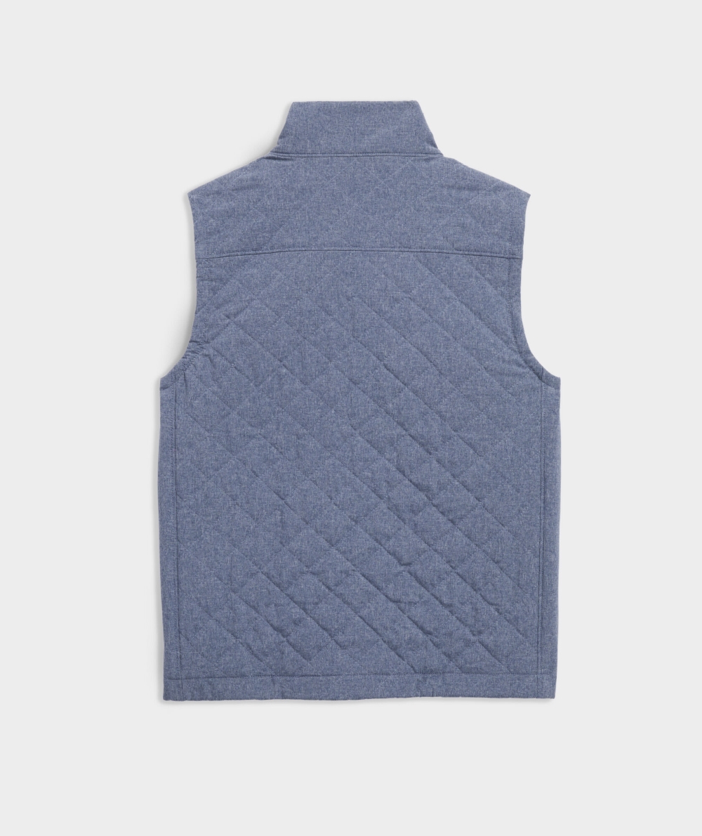 Vests Vineyard Vines Boys Stretch Dorset Acolchado Vest Niños Azules | GHP-480613