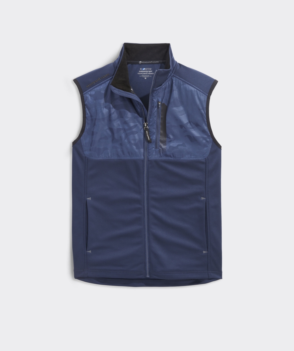 Vests Vineyard Vines Fairhaven Vest Hombre Azules | NWS-178034