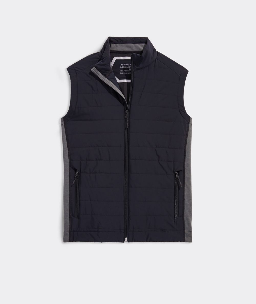 Vests Vineyard Vines Ghost Tree Híbrido Vest Hombre Negros | QKL-874351