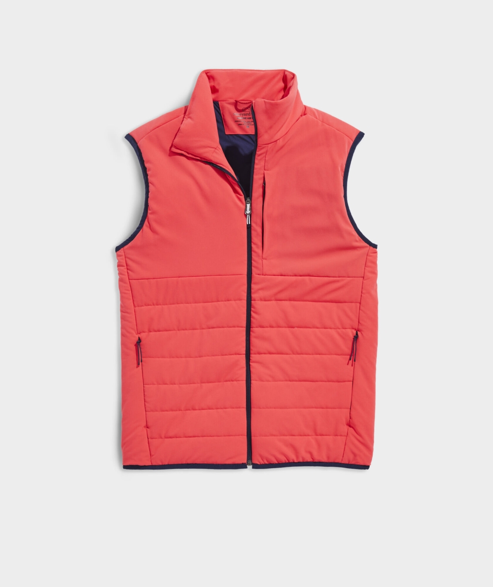 Vests Vineyard Vines Marine Air Vest Hombre Rojos | JRV-960358