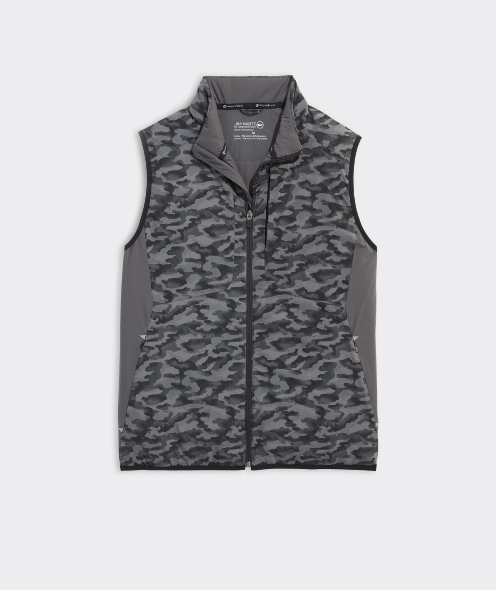 Vests Vineyard Vines Palmero Packable Vest Hombre Camuflados | UOT-123485