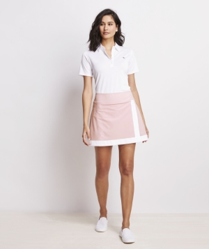 Bermudas Vineyard Vines Colorblock Wrap Performance Skort Mujer Rosas | SCO-729461