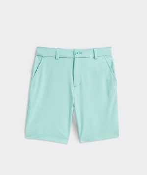 Bermudas Vineyard Vines On-The-Go Shorts Niños Azules | DCO-845920