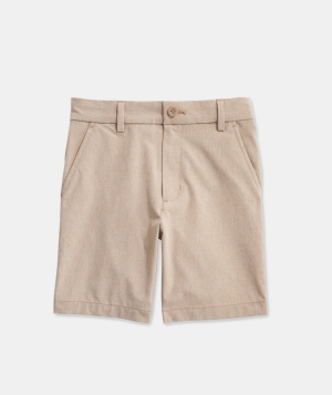 Bermudas Vineyard Vines On-The-Go Shorts Niños Kaki | KXR-359067