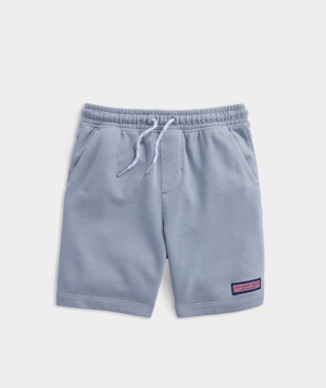 Bermudas Vineyard Vines Sun-Washed Knit Jetty Shorts Niños Grises | AQU-093461