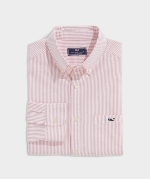 Camisas Vineyard Vines Oxford Stripe Shirt Hombre Stripes | WDQ-705384