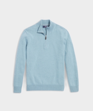 Suéteres Vineyard Vines Boathouse Quarter-Zip Sueter Hombre Azules | WLJ-063972