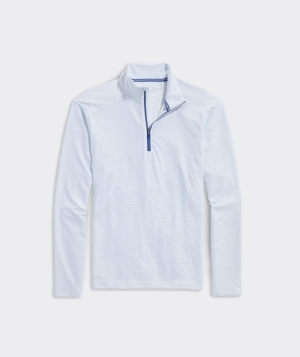 Suéteres Vineyard Vines Sankaty Quarter-Zip Hombre Blancos | RJE-340519