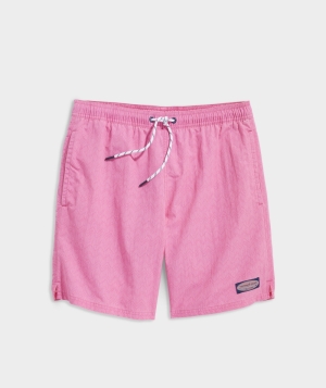 Trajes De Baño Vineyard Vines 7 Inch Island Trunks Hombre Island Chevron Chappy - Paradise Punch | JUG-043571