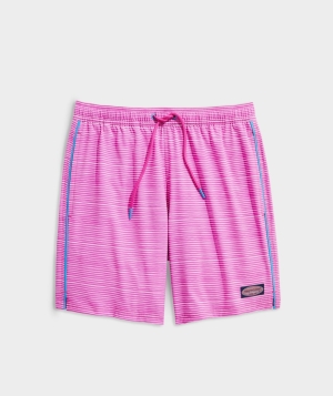 Trajes De Baño Vineyard Vines 7 Inch Printed Chappy Trunks Hombre Stripes | CMS-238571