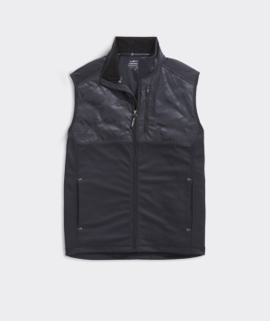 Vests Vineyard Vines Fairhaven Vest Hombre Negros | UAW-471690