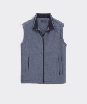 Vests Vineyard Vines Stretch Dorset Acolchado Vest Hombre Azules | SQK-198402